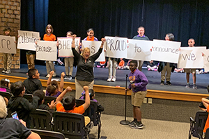  Benton Heights Elementary and Sun Valley Middle earn Leader in Me Lighthouse status